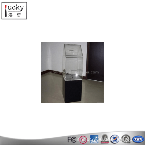 Clear Plexiglass Acrylic Cabinet Display Case Acrylic Display Stand Manufacturer